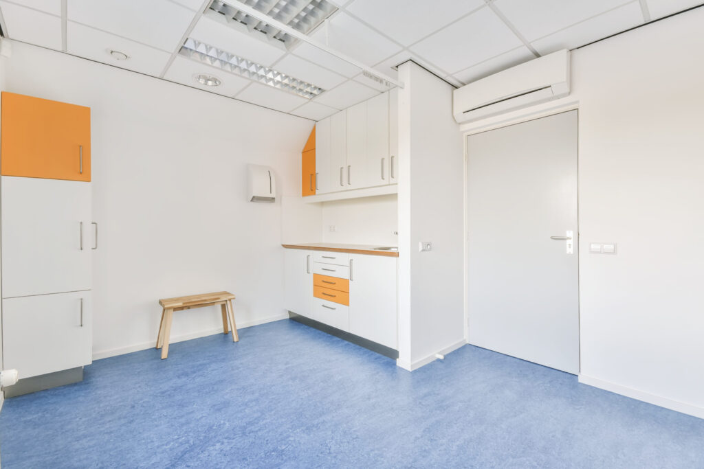 CPS Contract Property Services Limited Laboratory Fit Out with flooring, partitions and finishes
